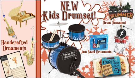 Drum Tshirts, DVDs, Books, Ties