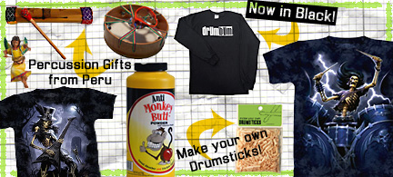 Drummer Gifts and Gifts for Drummers
