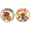 Animal Muppet Buttons