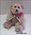 Cute Bear with Drumsticks