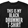 Black Drummer T-Shirt