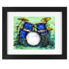 Framed Drumset Painting