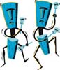Conga Tiki Drummers Sticker