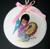 DeGrazia Angel Drummer Ornament