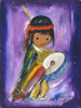 degrazia drummer boy print