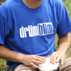DRUM BUM Logo T-shirt - Blue