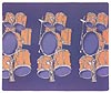 Drum Set Mousepad - Blue/Gold