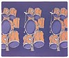 Drum Set Mousepad - Blue/Gold