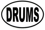 Drummer Sticker