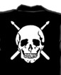 Skull With Drumsticks Youth T-Shirt