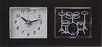 Drum Set Clock