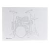 Drumset Sticky Pad