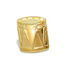 Highland Drummer Gold Pin