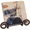 drumset clock