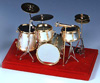 Miniature Drumset 