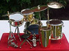 Miniature 5 Pc. Drumset