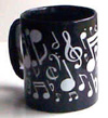 Music Notes Mug for Musicians