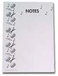 Notepad with Drums and Sticks