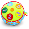 plush toy musical drum