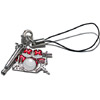Red Drumset Cell Phone Lariat