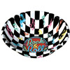 Rock & Roll Checkered Bowl