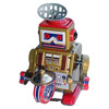 Vintage Drummer Tin Figurine