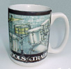 Drumset Mug for Drummers